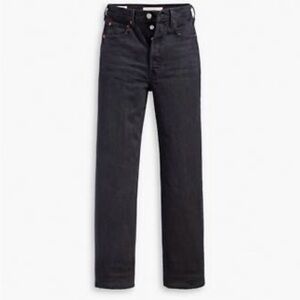 Levi Rib Cage Black Jean